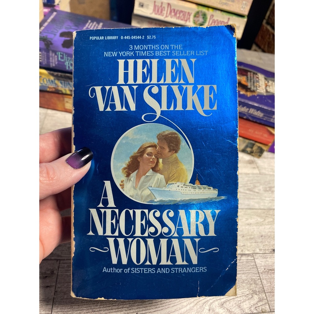 A Necessary Woman Helen Van Slyke Paperback‎ Romance Novel 1980 1st Print